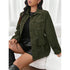 MODISCHE DAMEN CORDJACKE MIT PRAKTISCHEN TASCHEN